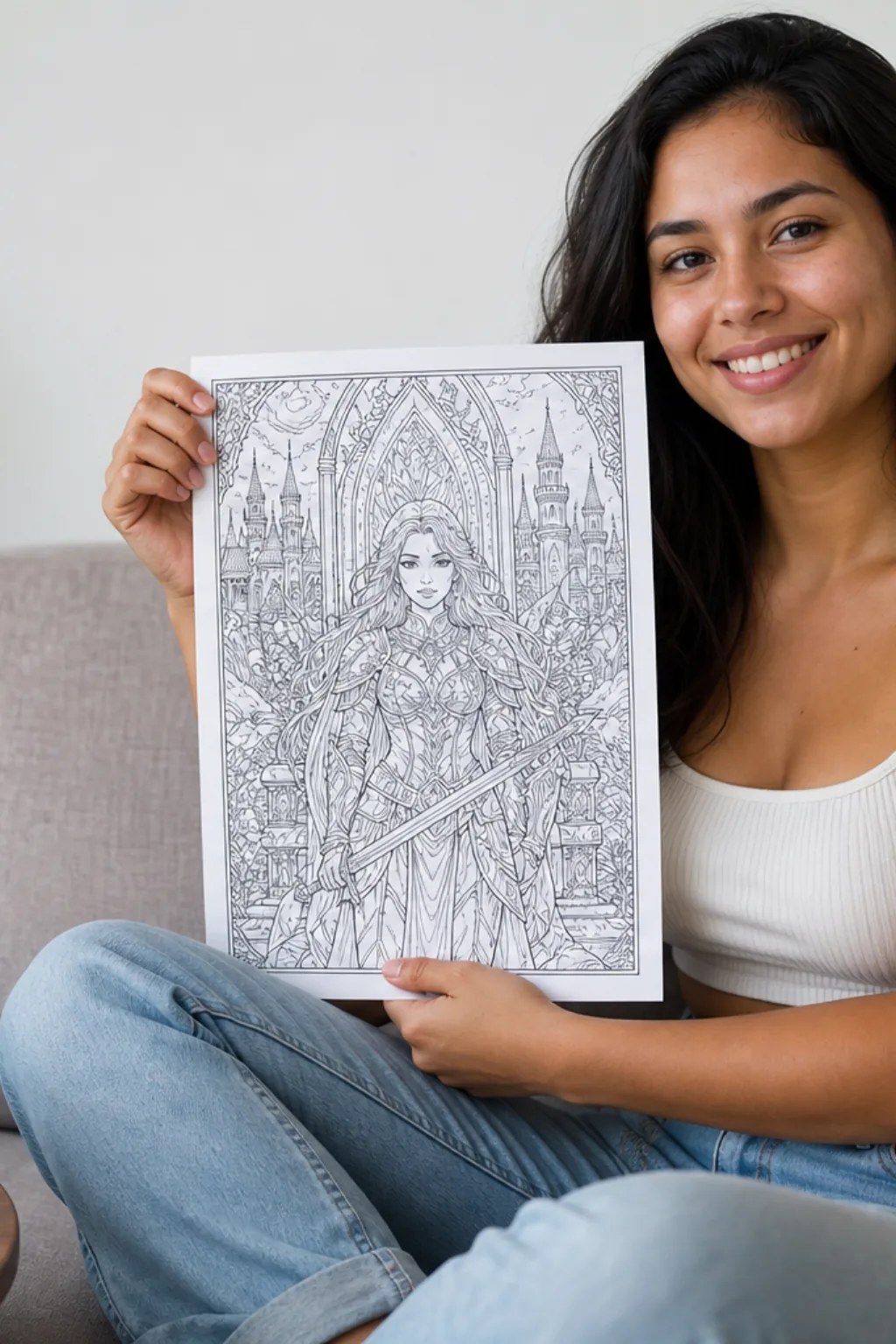 desenhos de Trono de Vidro para colorir - 1