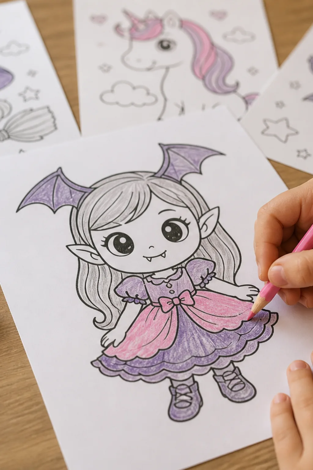 desenhos da Vampirina para colorir - 2