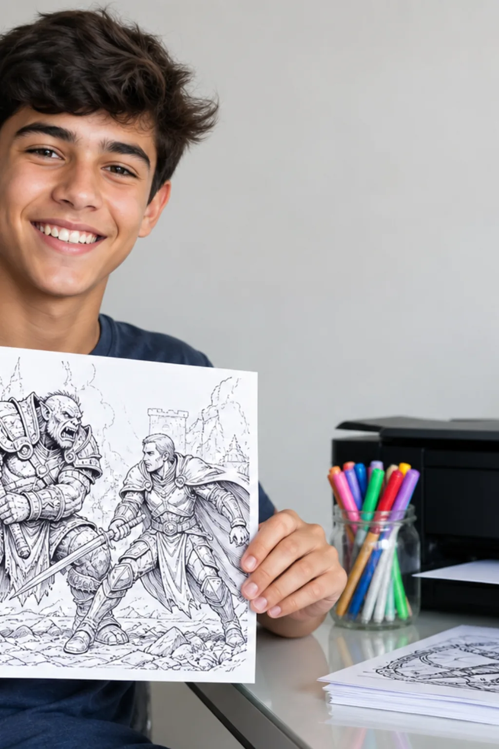 desenhos de World of Warcraft para colorir - 1