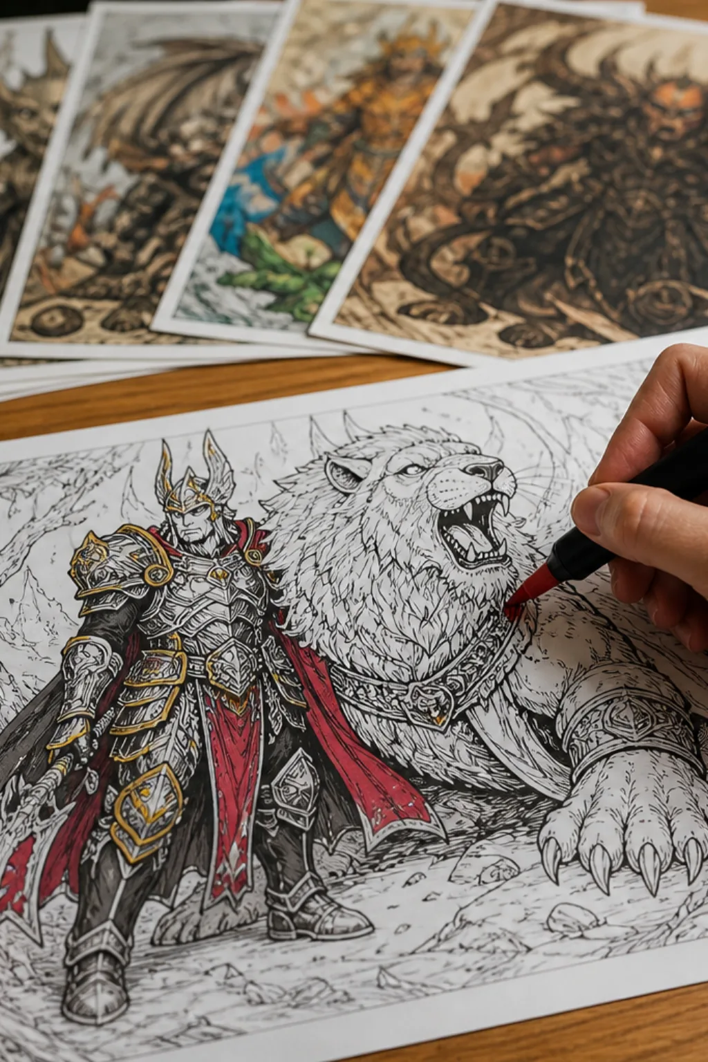 desenhos de World of Warcraft para colorir - 2