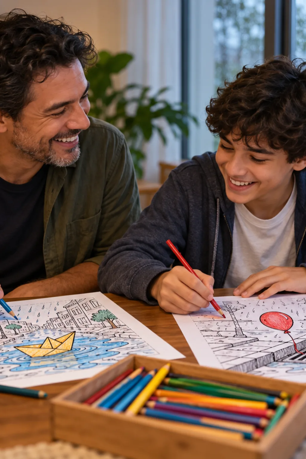 desenhos de It: A Coisa para colorir — exemplo criado na Desenhos pra Colorir