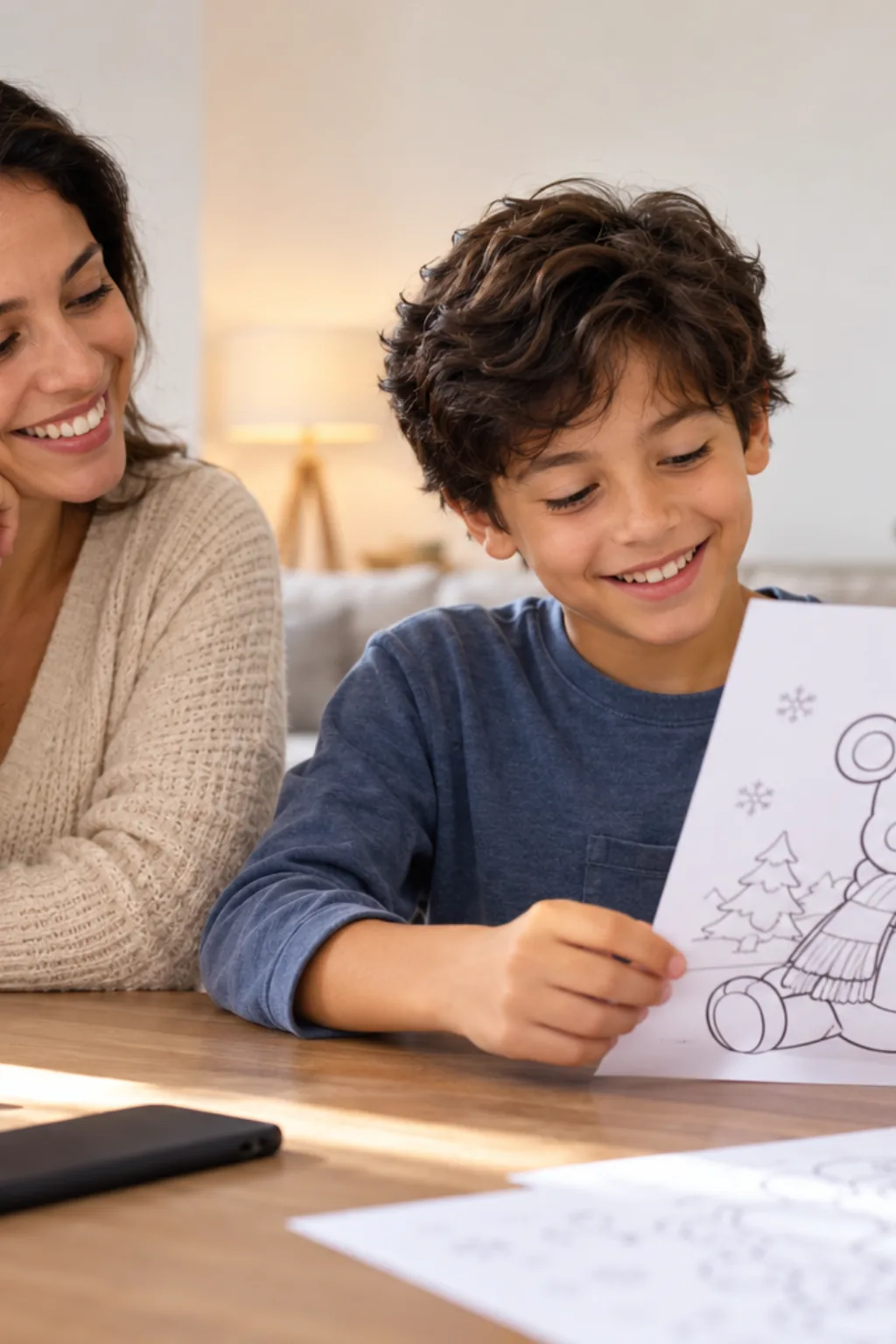 desenhos de Five Nights at Freddy's AR: Special Delivery para colorir — exemplo criado na Desenhos pra Colorir