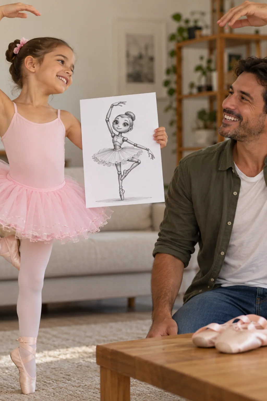 desenhos da Ballora para colorir — exemplo criado na Desenhos pra Colorir