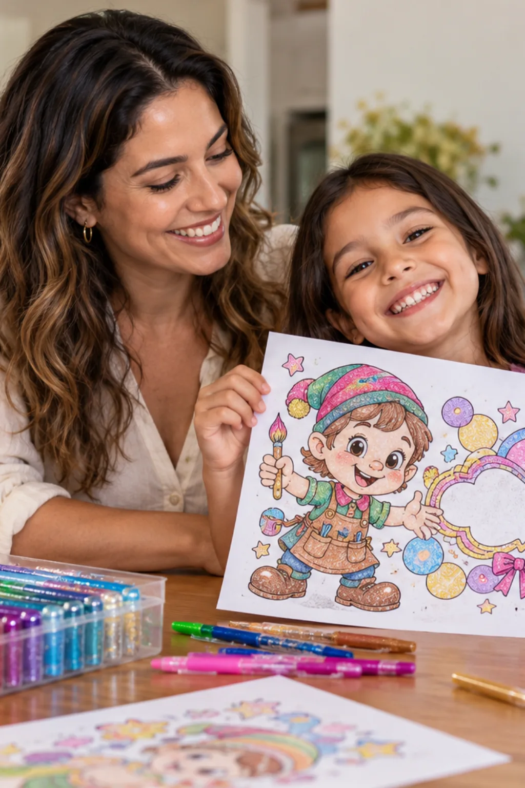 desenhos da Jackie de Five Nights at Freddy's para colorir — exemplo criado na Desenhos pra Colorir