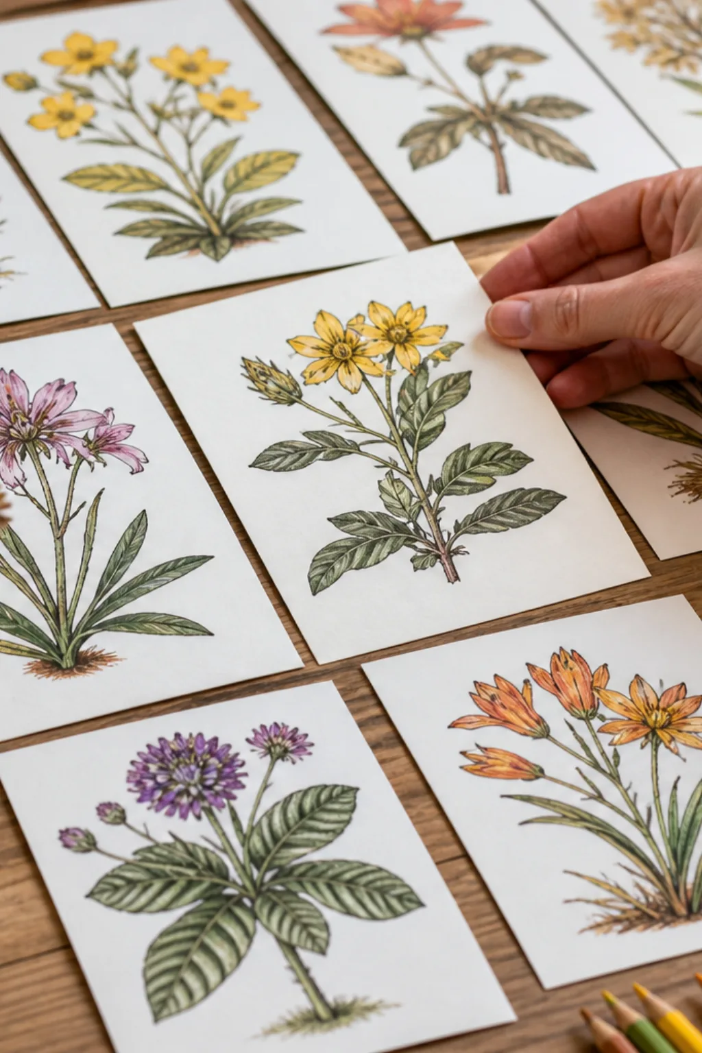 desenhos de flores do cerrado para colorir - 2