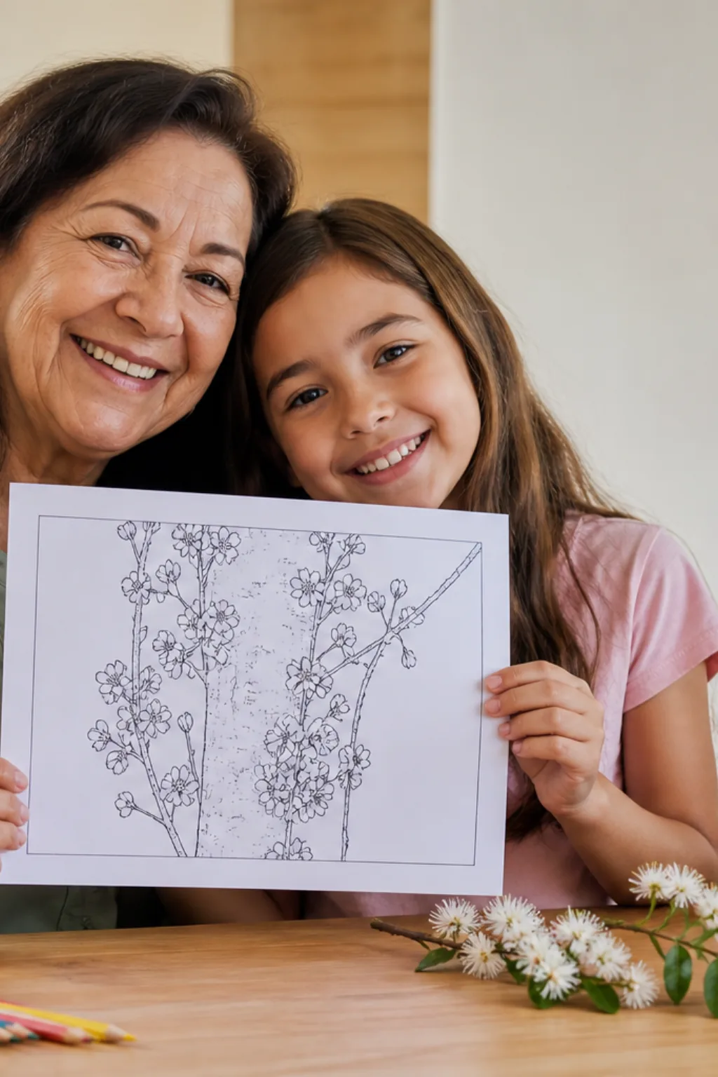 desenhos de flor de jabuticaba para colorir - 1