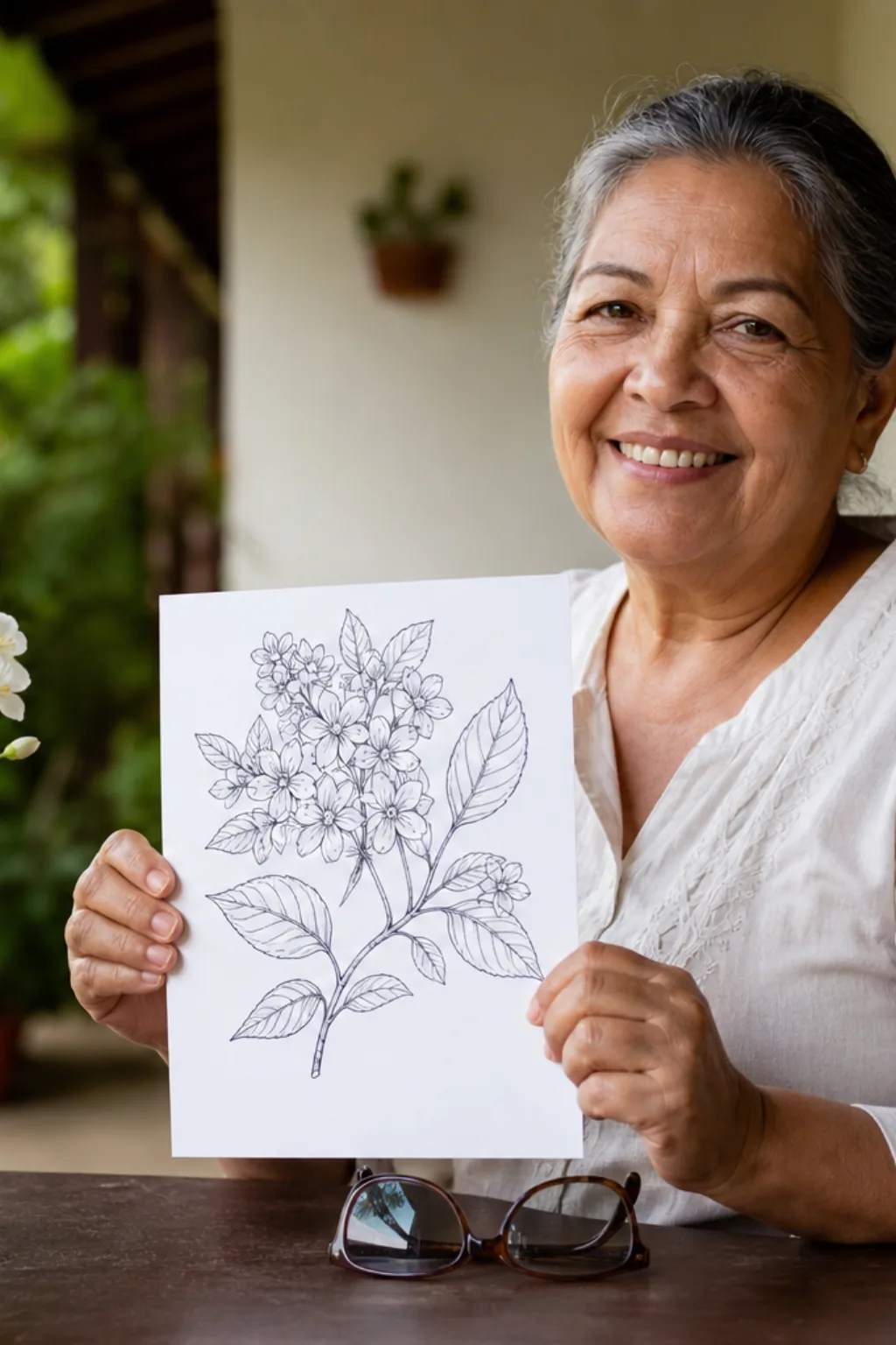 desenhos de jasmim para colorir - 1