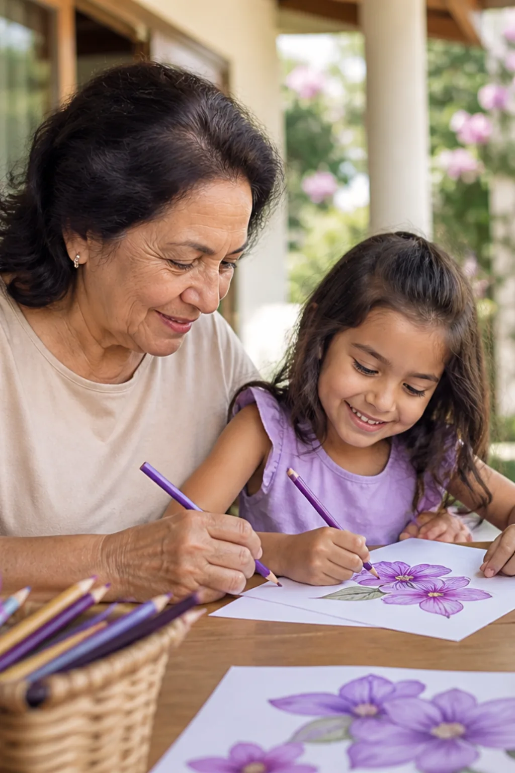 desenhos de manacá para colorir - 1