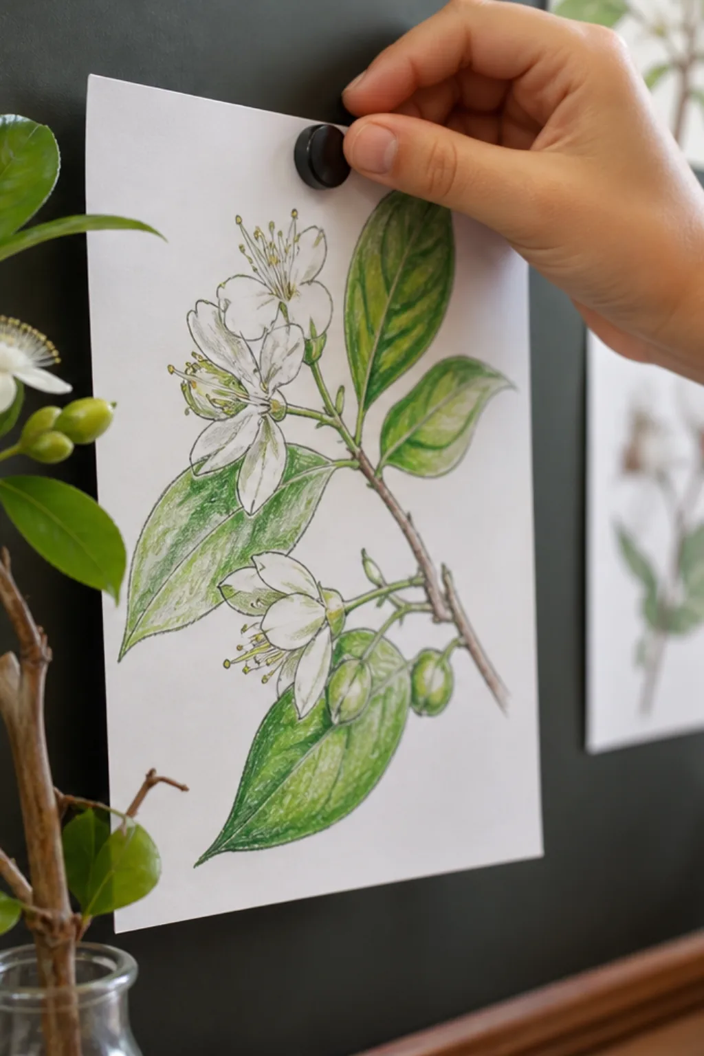 desenhos de flor de pitanga para colorir - 2