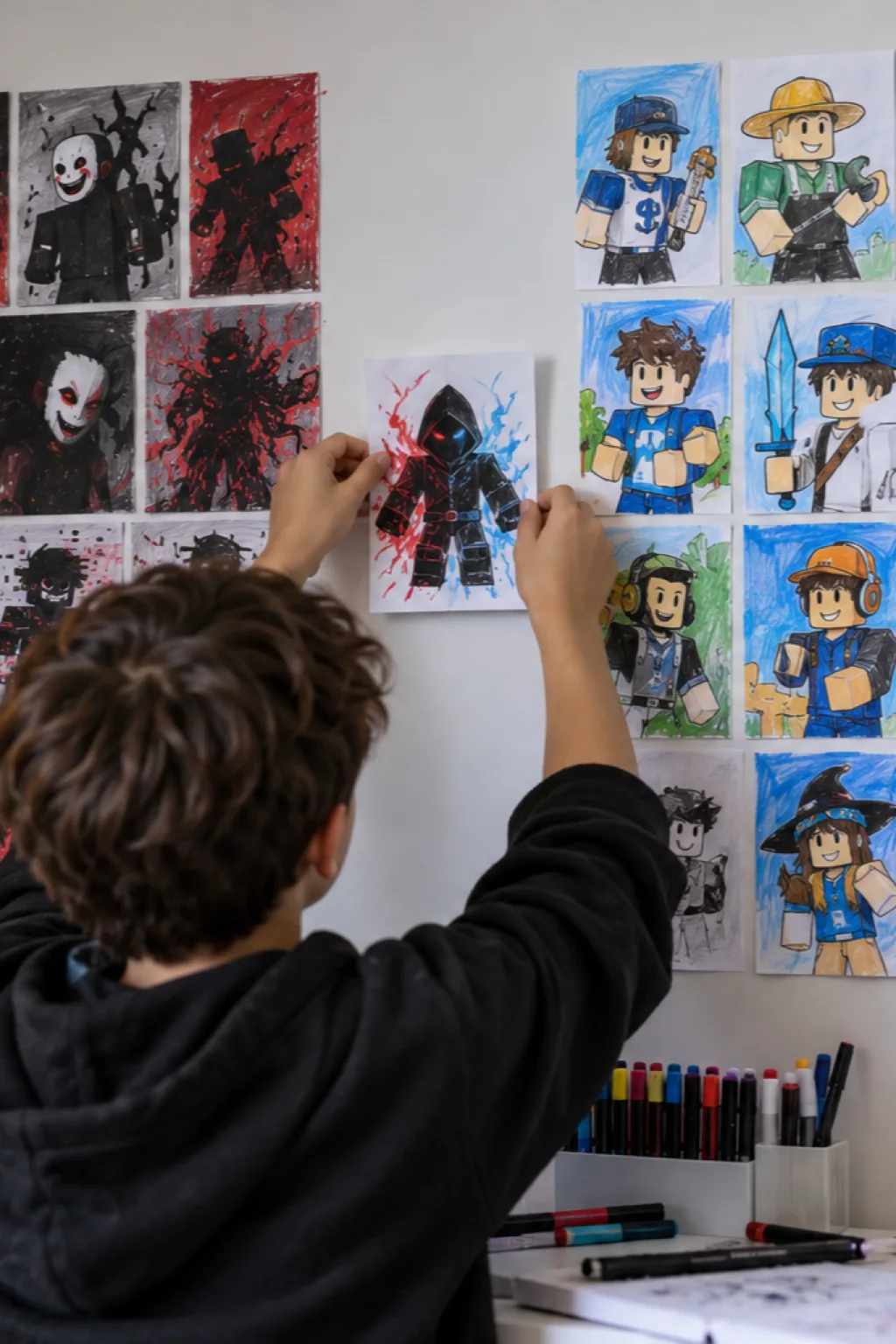 Desenhos de Forsaken para Colorir - Depois