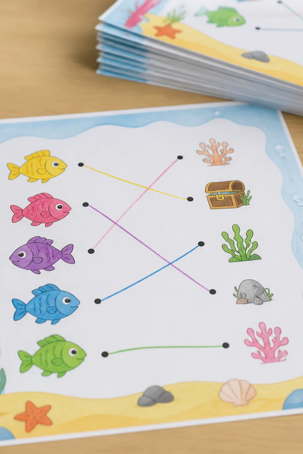 atividades sobre o fundo do mar para colorir - 2