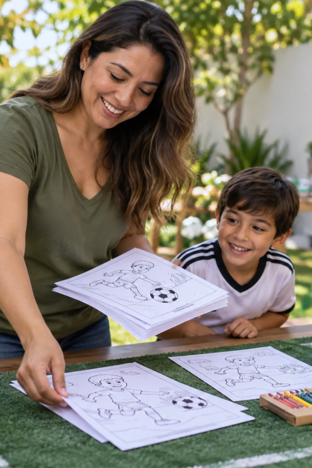 desenhos para colorir — exemplo criado na Desenhos pra Colorir