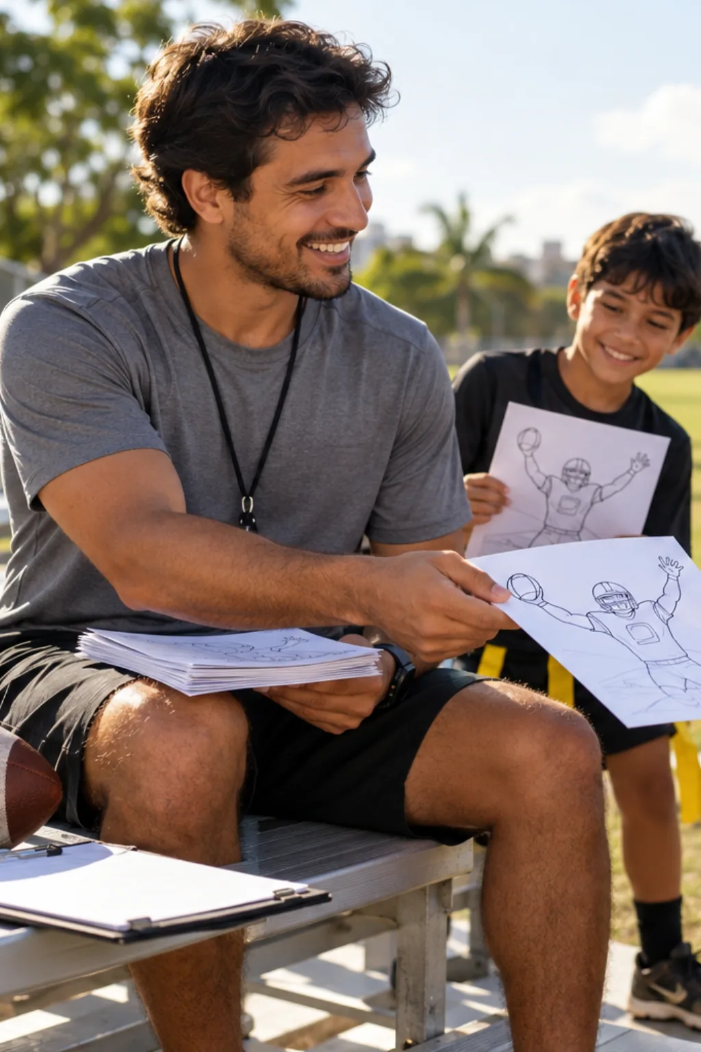 desenhos do Brock Purdy para colorir — exemplo criado na Desenhos pra Colorir