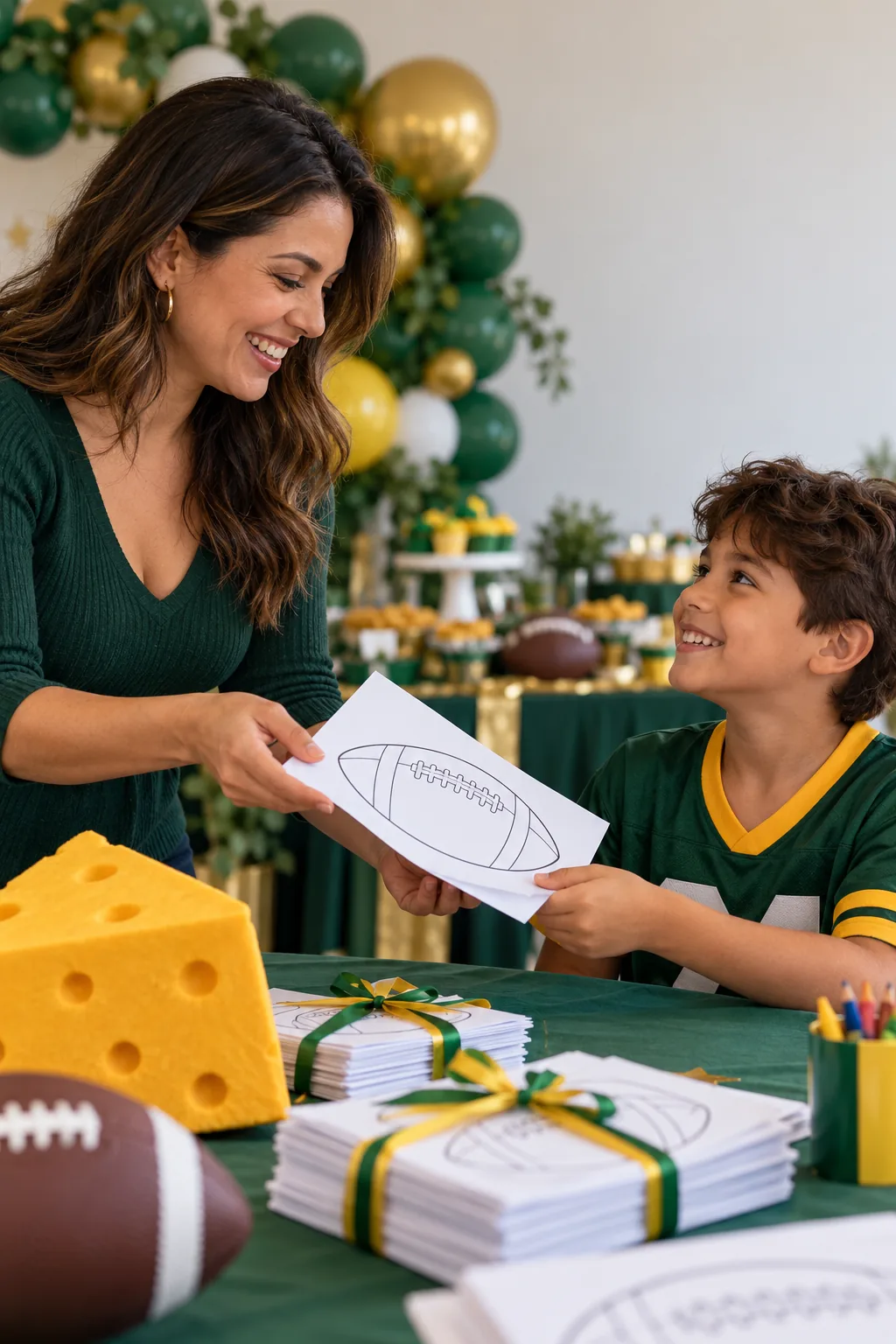 desenhos do logo do Green Bay Packers para colorir — exemplo criado na Desenhos pra Colorir
