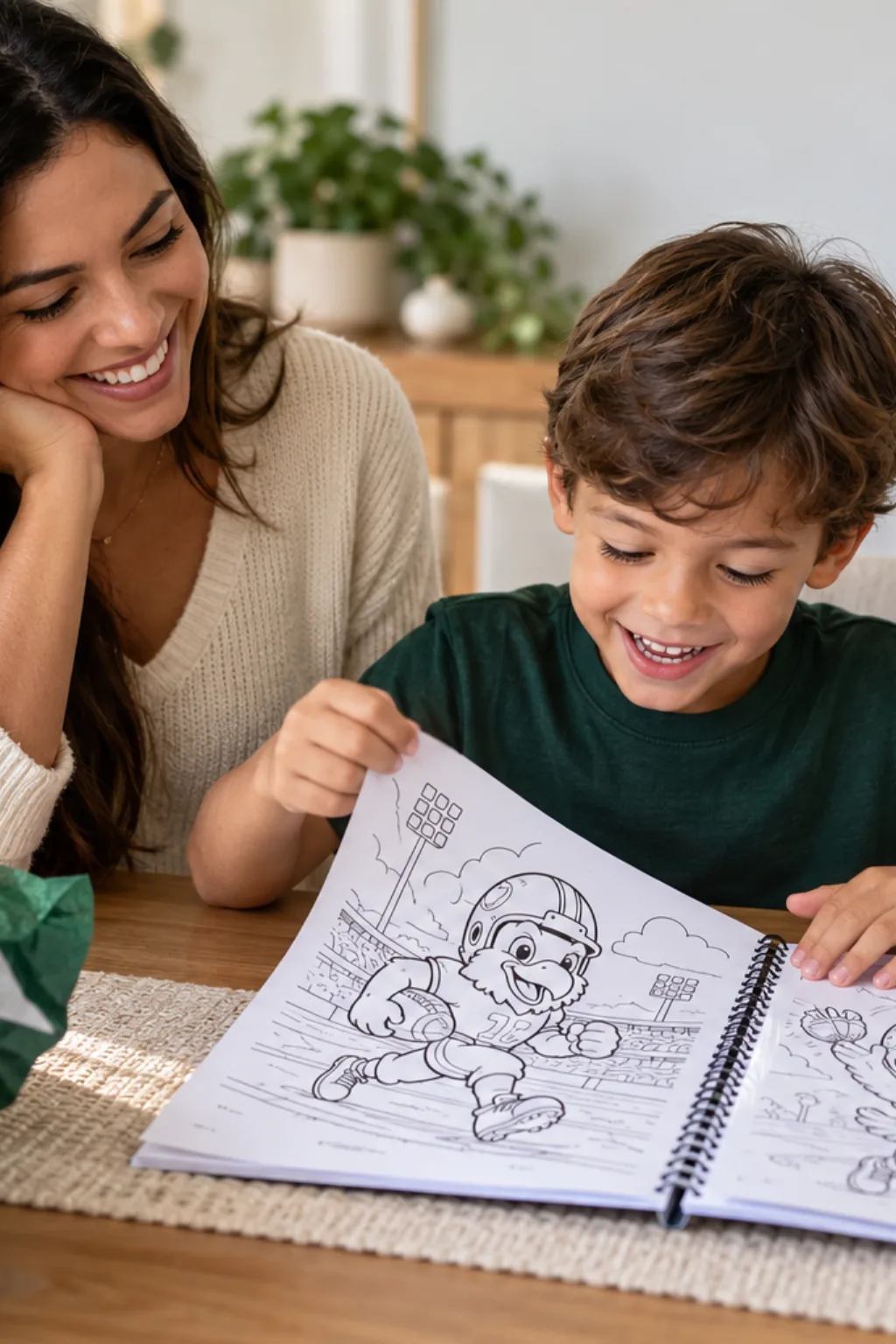 desenhos do Philadelphia Eagles para colorir — exemplo criado na Desenhos pra Colorir