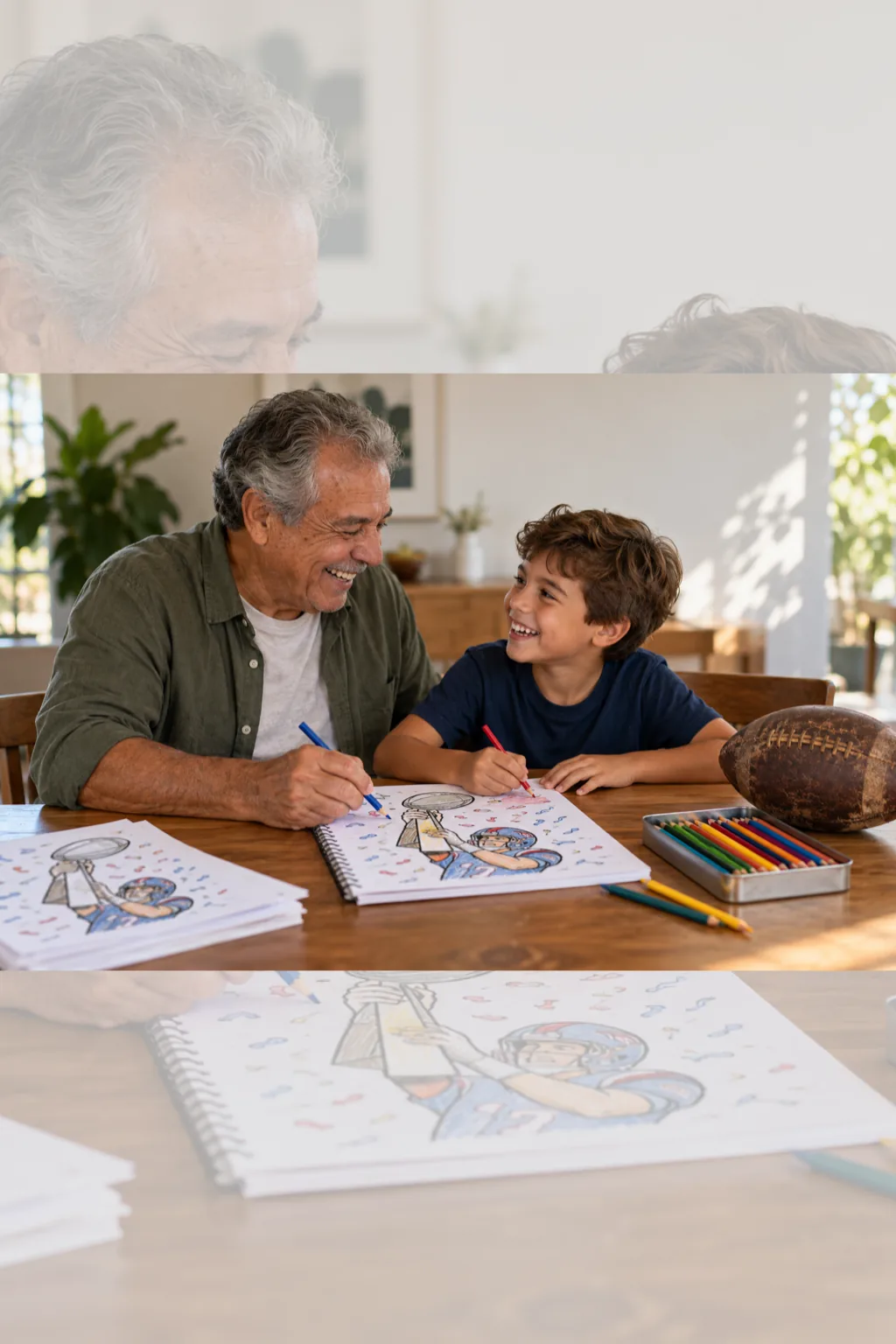 desenhos do Tom Brady para colorir — exemplo criado na Desenhos pra Colorir