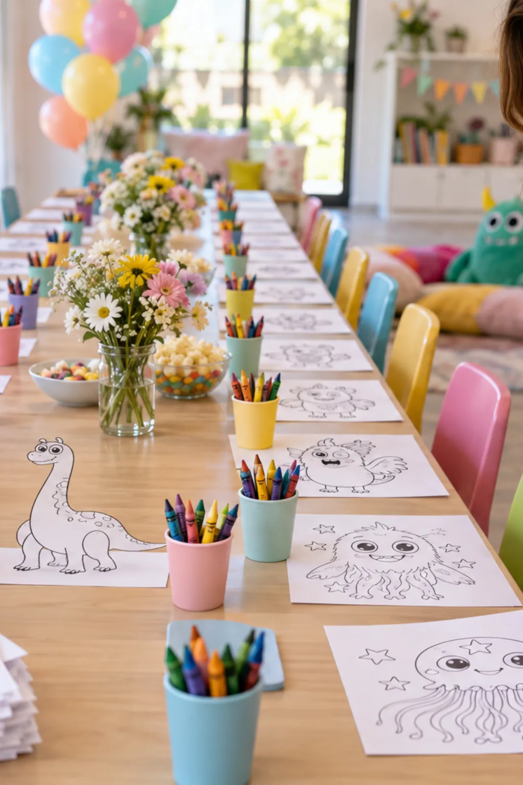 Desenhos do Garten of Banban para Colorir - Depois