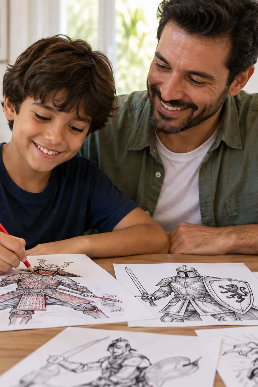 desenhos para colorir — exemplo criado na Desenhos pra Colorir