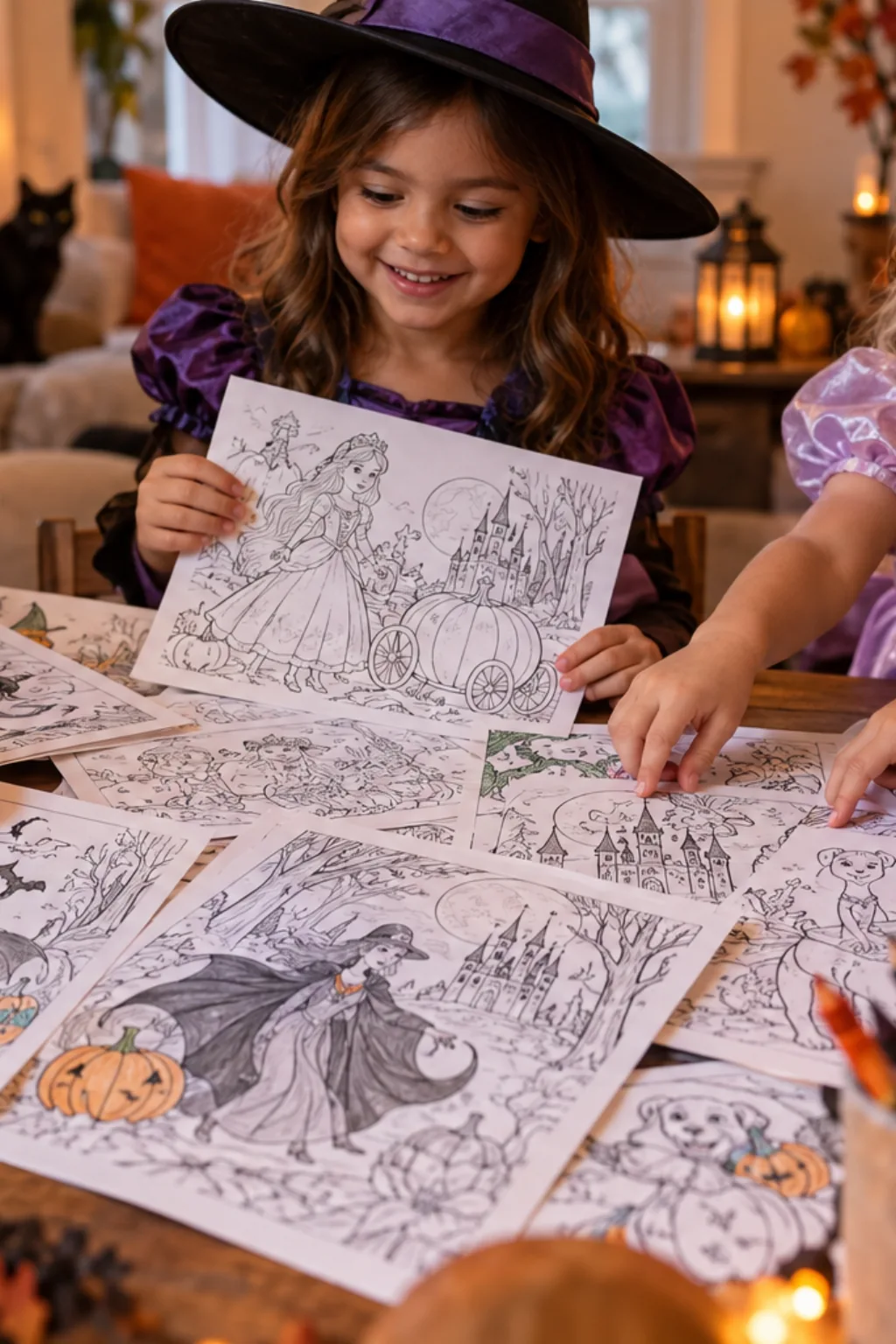 Desenhos de Halloween da Disney para Colorir - Depois