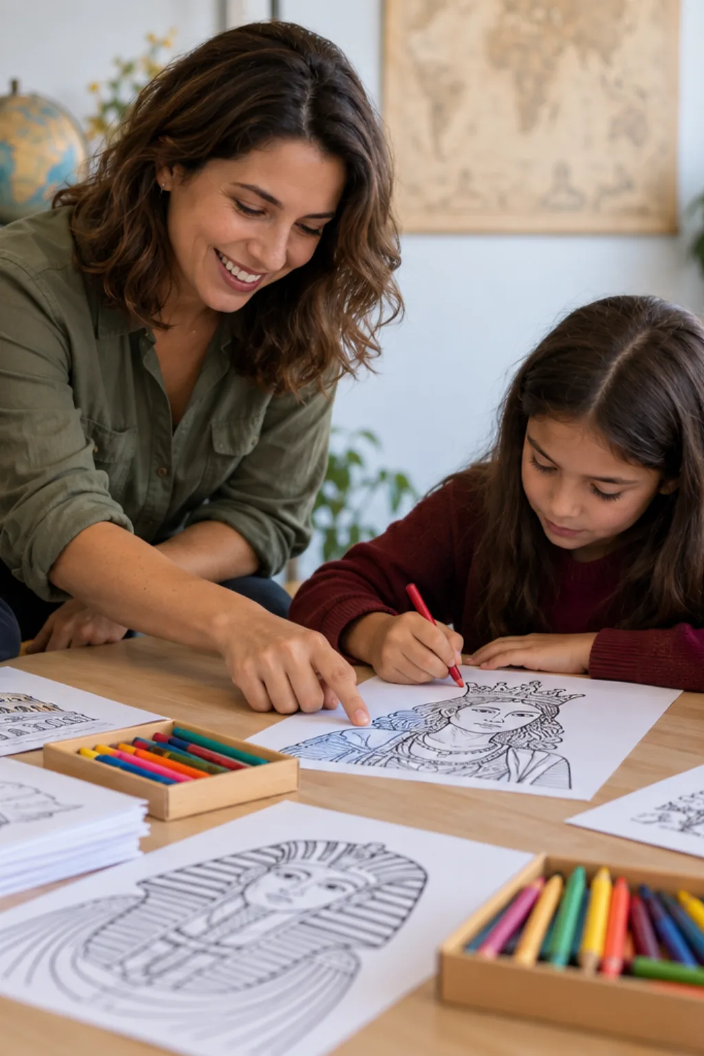 desenhos para colorir — exemplo criado na Desenhos pra Colorir