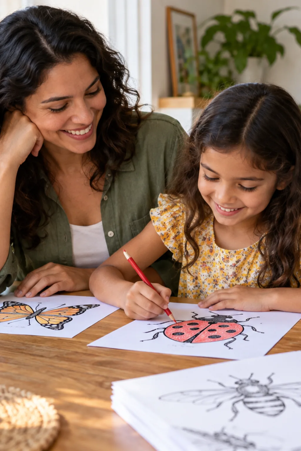 desenhos para colorir — exemplo criado na Desenhos pra Colorir