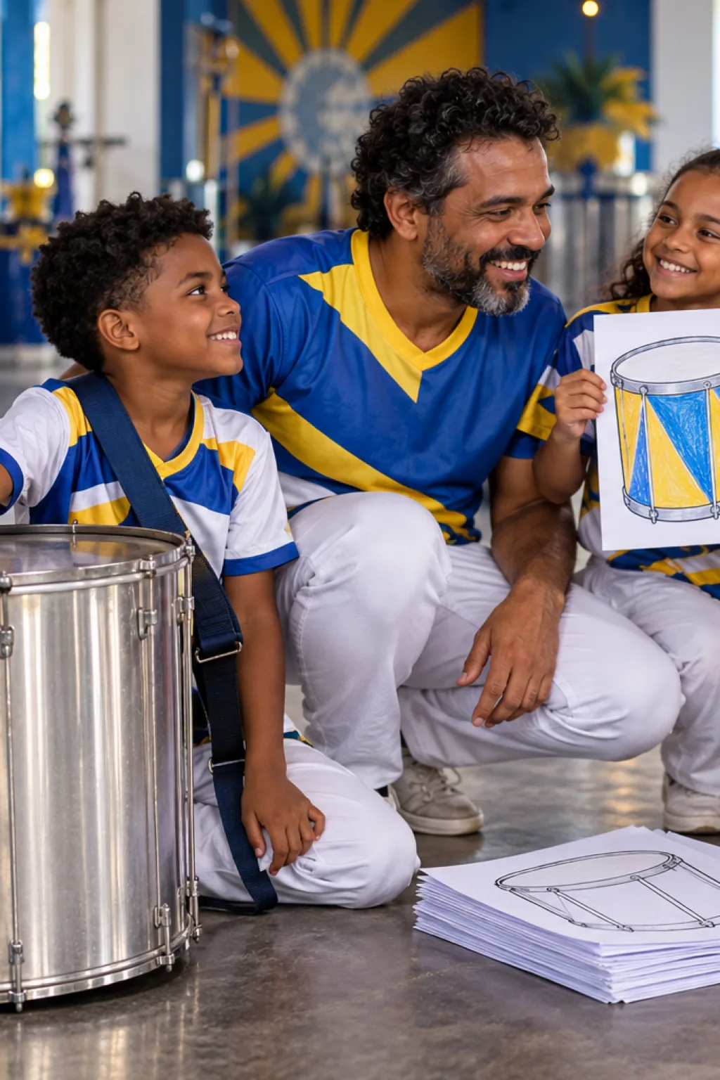 desenhos de surdo musical para colorir — exemplo criado na Desenhos pra Colorir