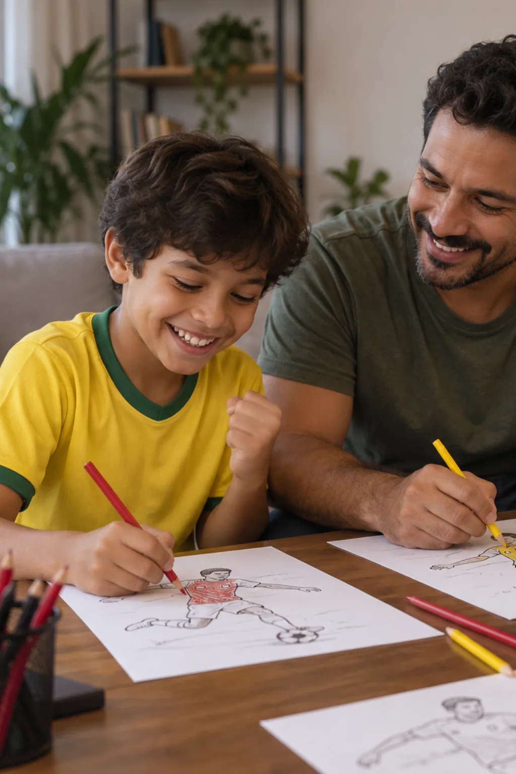desenhos para colorir — exemplo criado na Desenhos pra Colorir