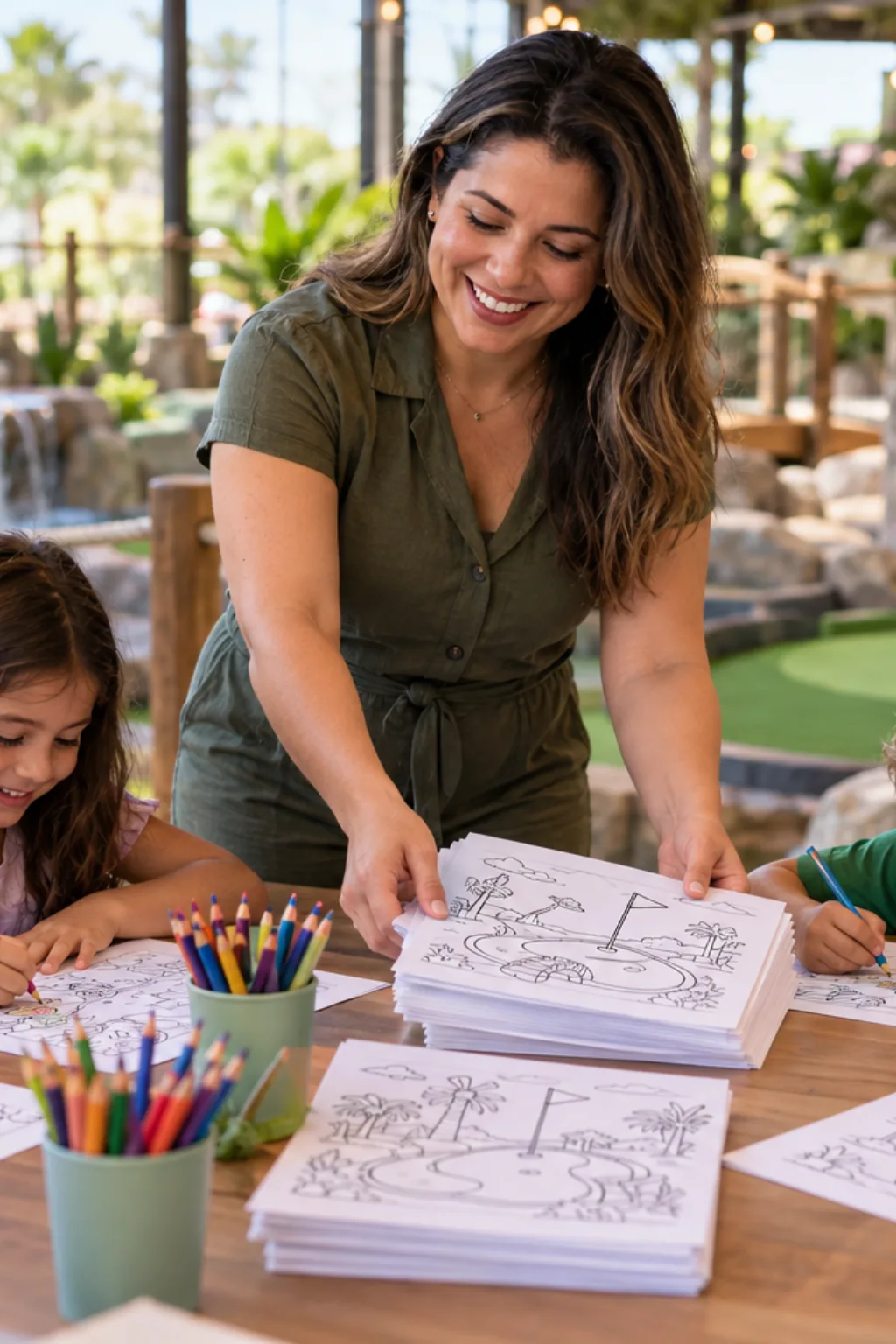 desenhos de Mario Golf para colorir — exemplo criado na Desenhos pra Colorir