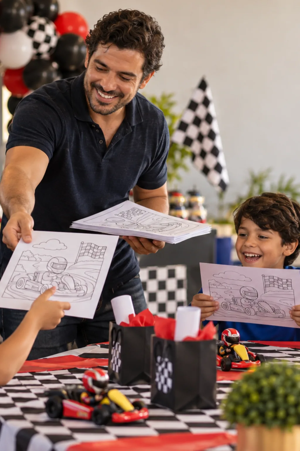 desenhos de Mario Kart 8 para colorir — exemplo criado na Desenhos pra Colorir