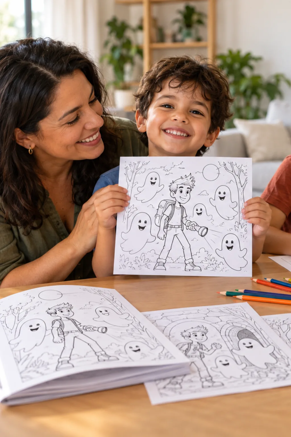 desenhos do Luigi para colorir — exemplo criado na Desenhos pra Colorir