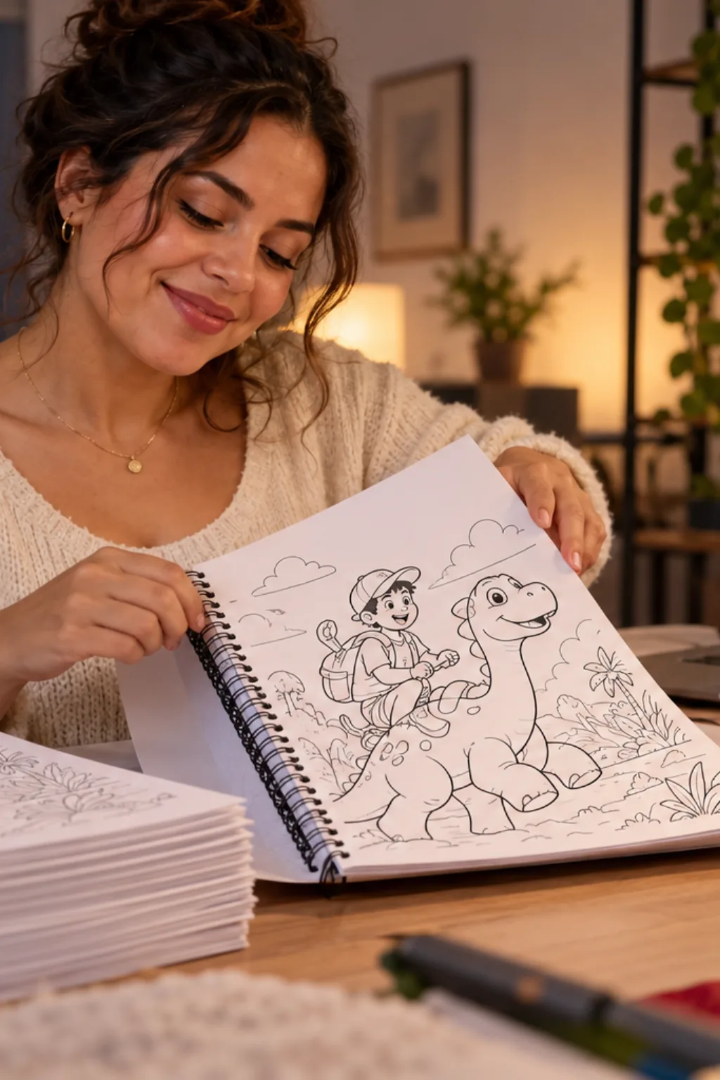 desenhos do Luigi e do Yoshi para colorir — exemplo criado na Desenhos pra Colorir