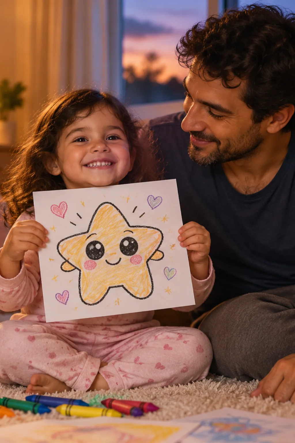 desenhos do Luma de Super Mario para colorir — exemplo criado na Desenhos pra Colorir