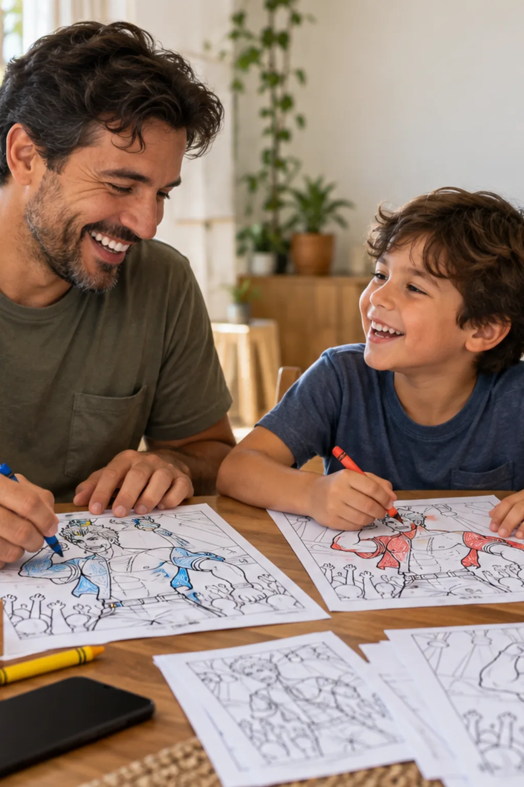 desenhos do Abby Saja para colorir — exemplo criado na Desenhos pra Colorir