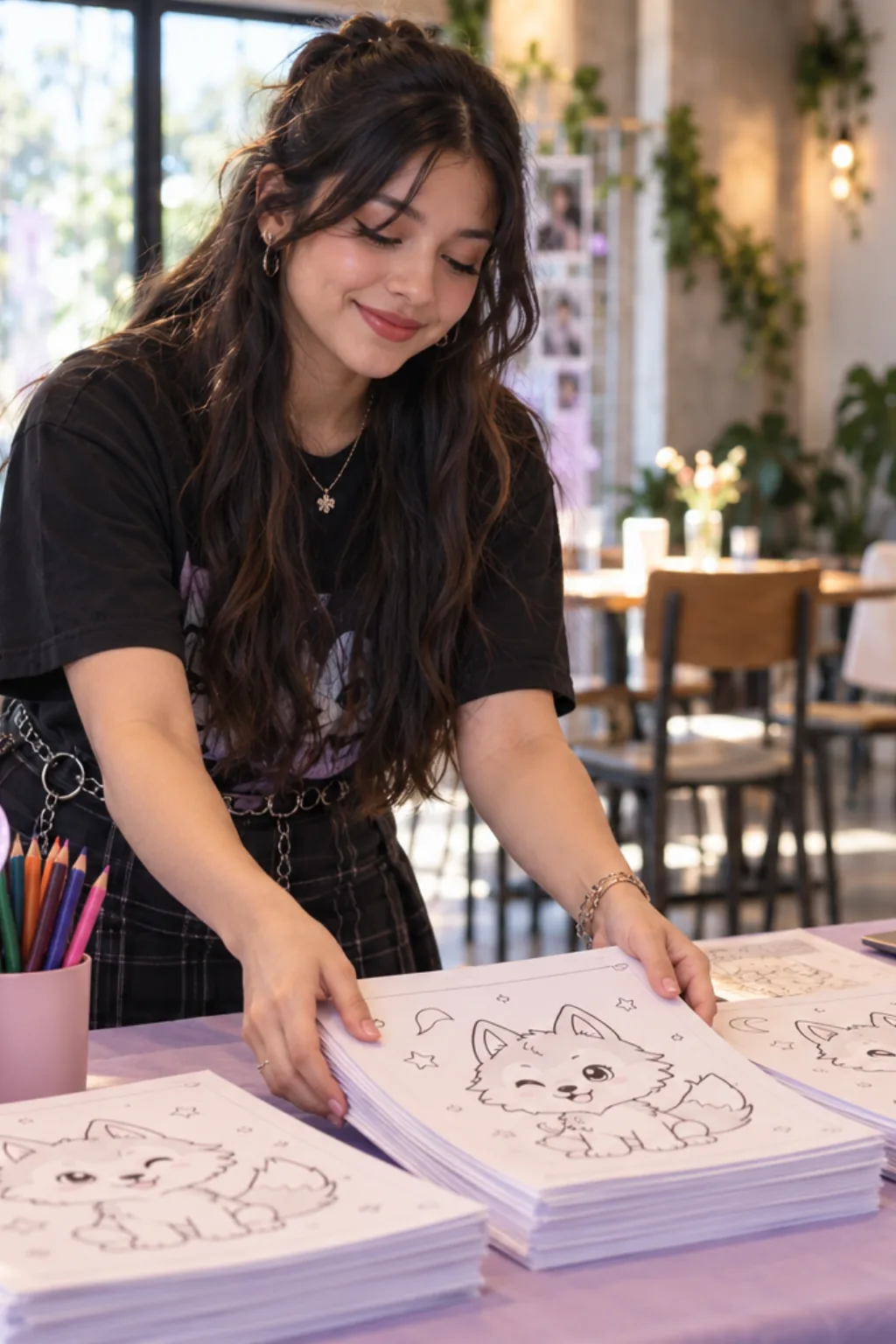 desenhos do Wolf Chan para colorir — exemplo criado na Desenhos pra Colorir