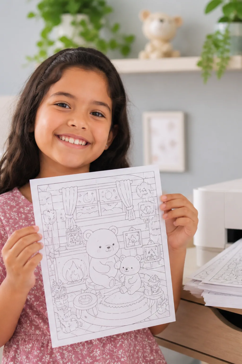 desenhos Bobbie Goods para colorir — exemplo criado na Desenhos pra Colorir