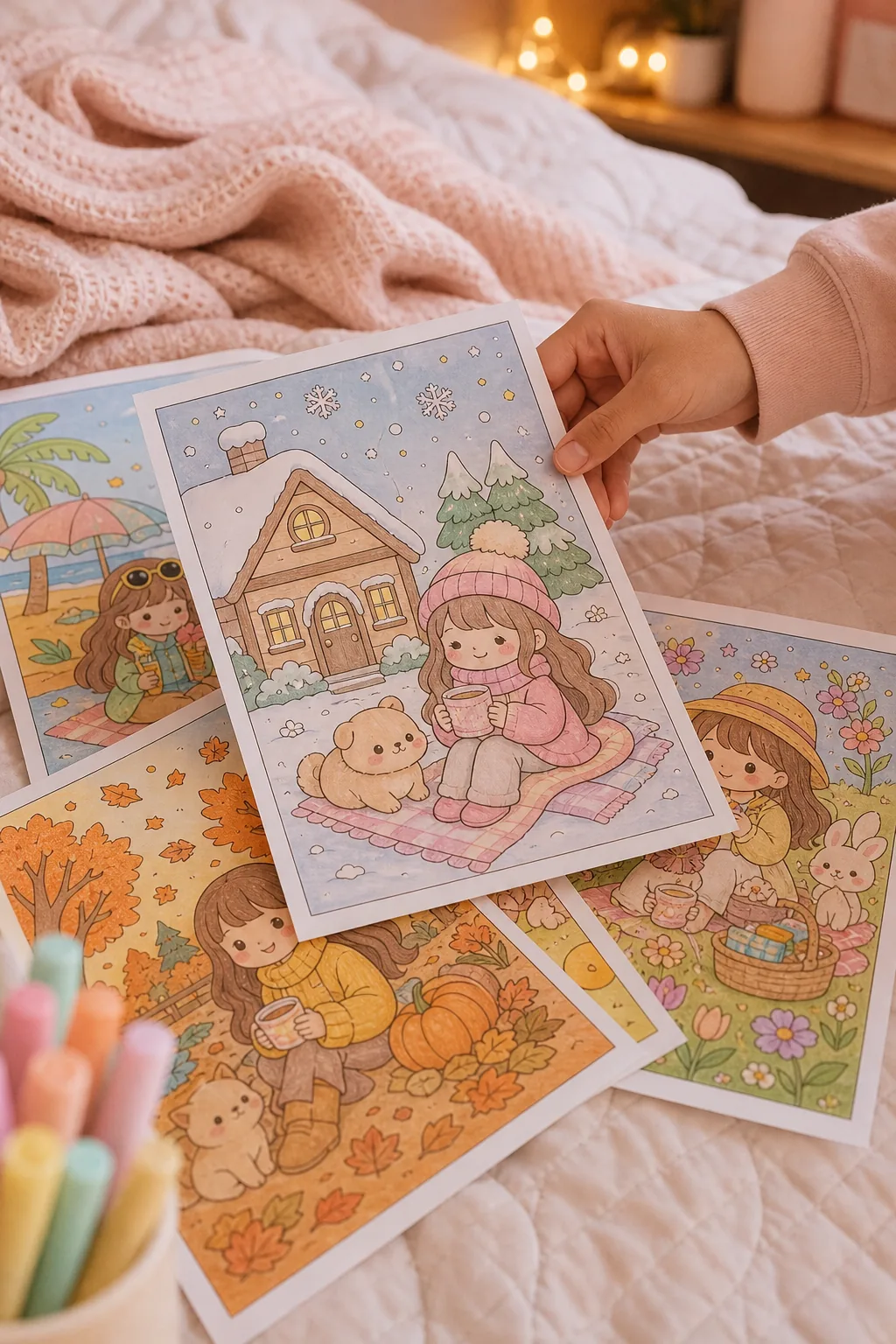 desenhos Cozy Eras para colorir - 2
