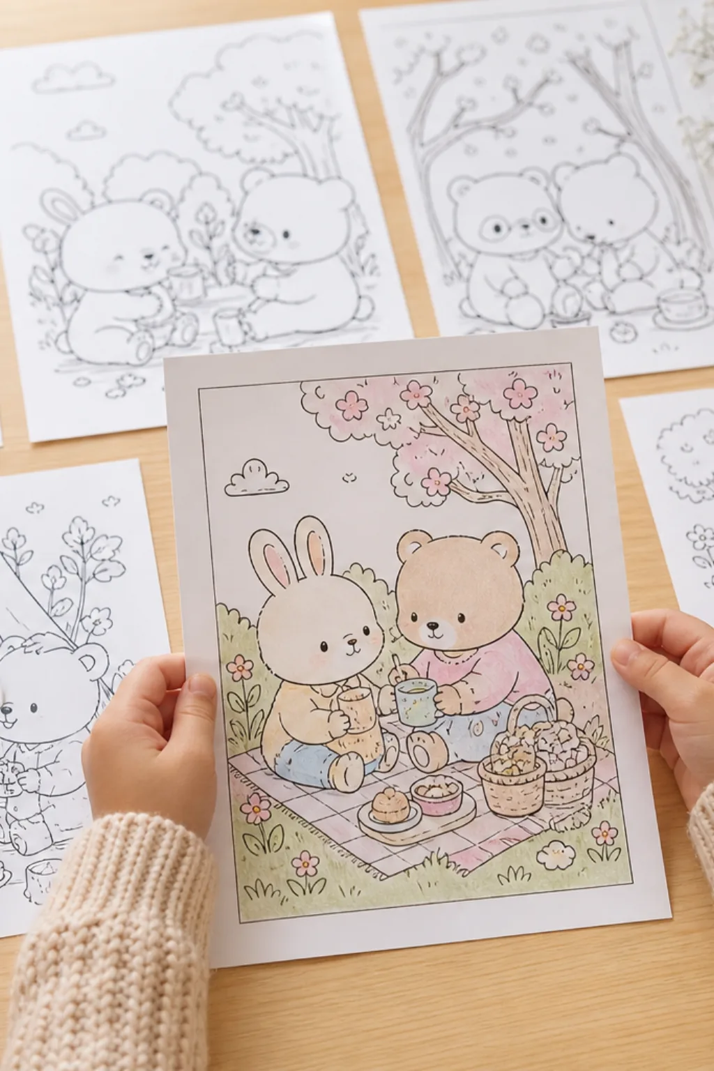 desenhos Cozy Friends para colorir - 2