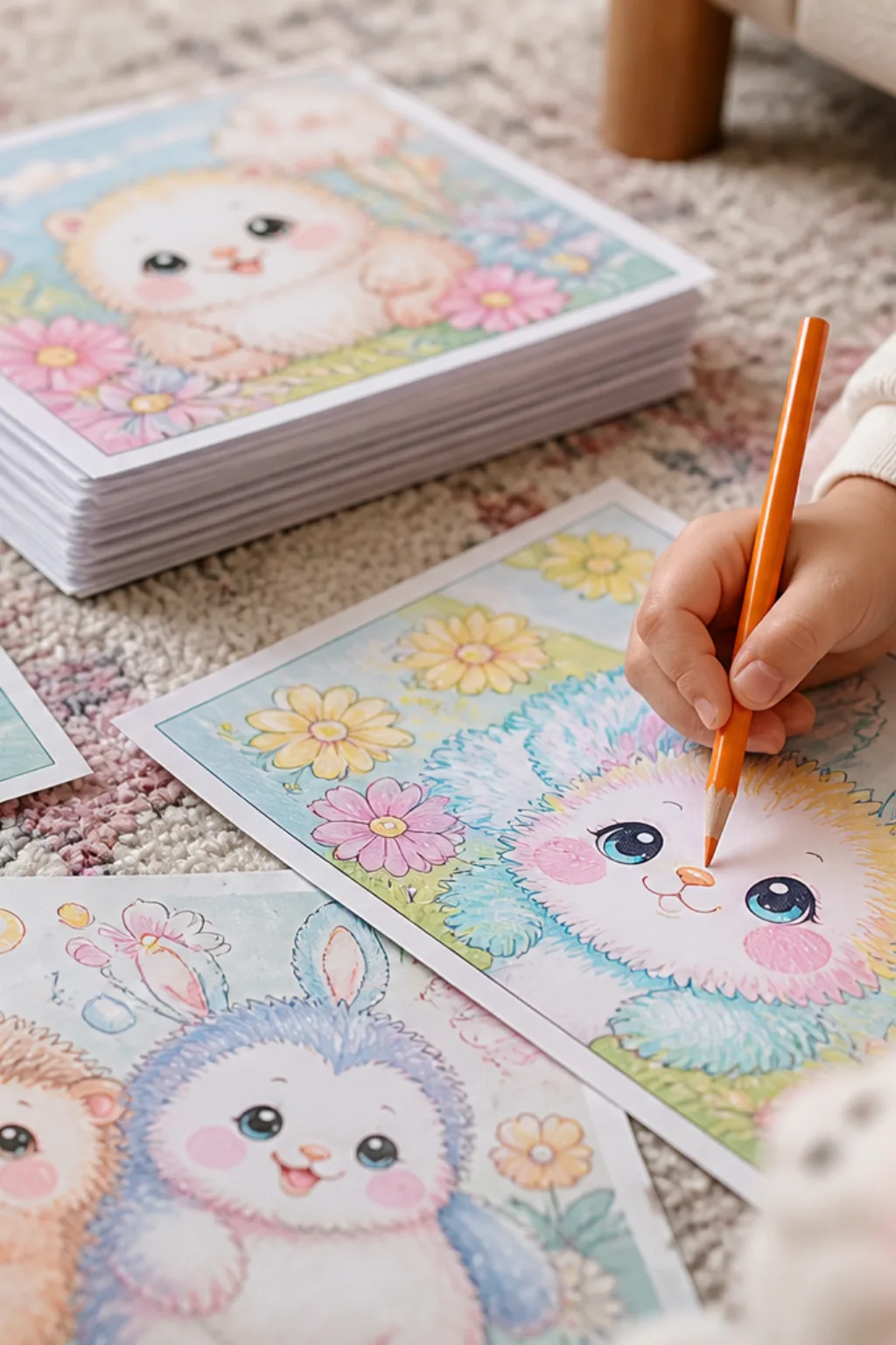 desenhos Fuzzy Friends para colorir - 2