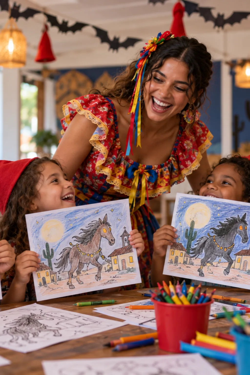 desenhos da Besta-Fera para colorir — exemplo criado na Desenhos pra Colorir