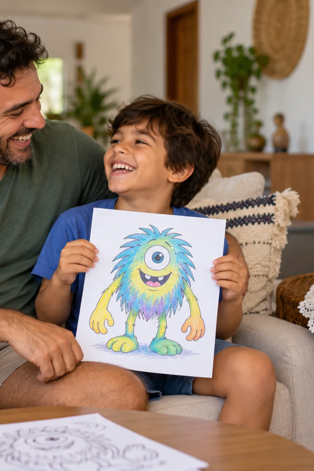 desenhos do Labatut para colorir — exemplo criado na Desenhos pra Colorir