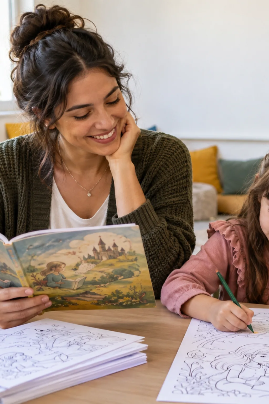 desenhos para colorir — exemplo criado na Desenhos pra Colorir