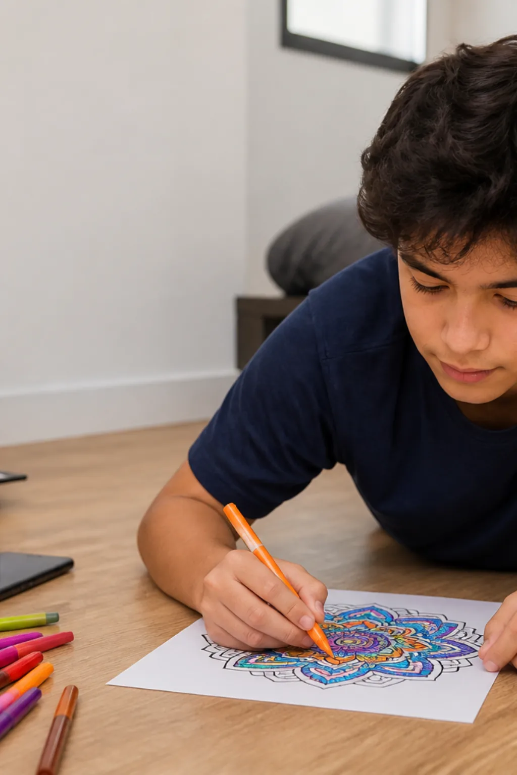 desenhos de mandalas para colorir para adolescentes - 1