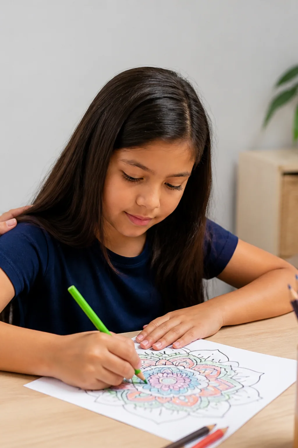 desenhos de mandalas para colorir para autistas - 1
