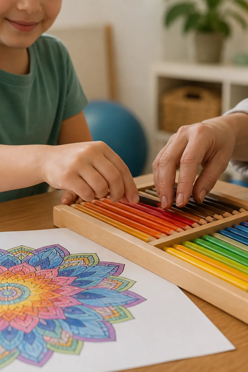 desenhos de mandalas para colorir para autistas - 2