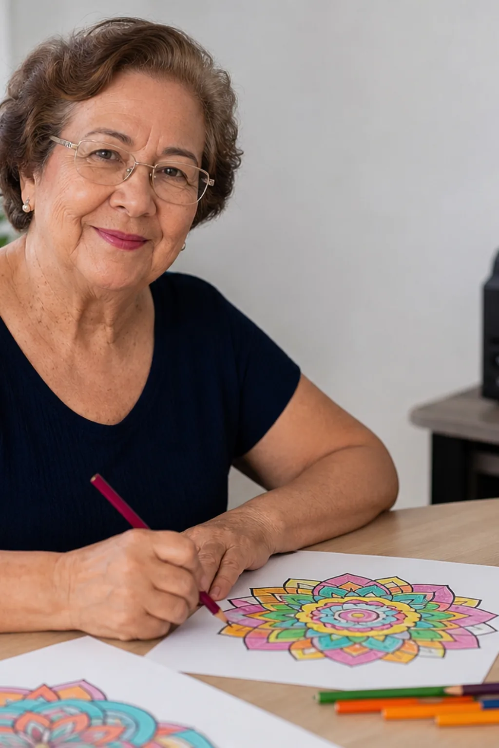 desenhos de mandalas para colorir para idosos - 1