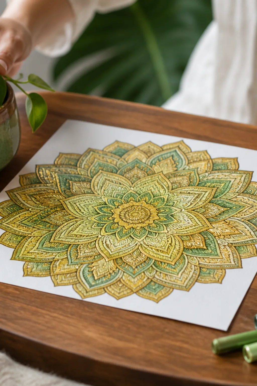 desenhos de mandalas da prosperidade para colorir - 2