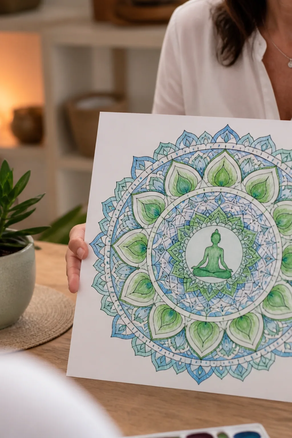 desenhos de mandalas da saúde para colorir - 2