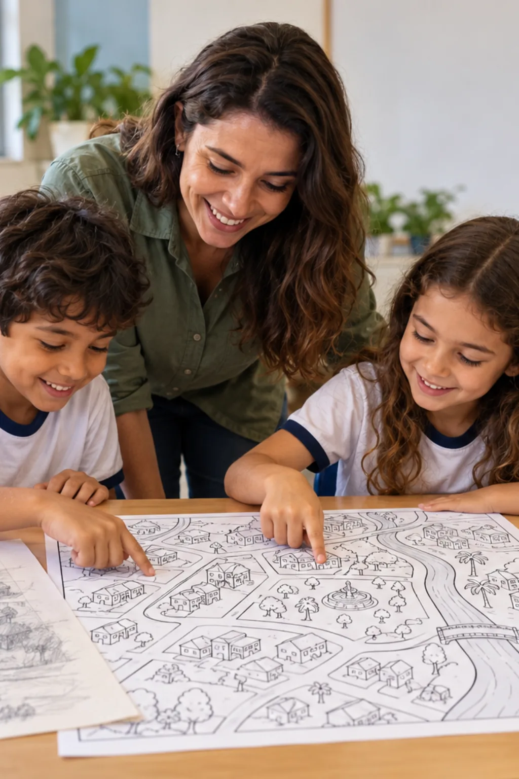 desenhos para colorir — exemplo criado na Desenhos pra Colorir