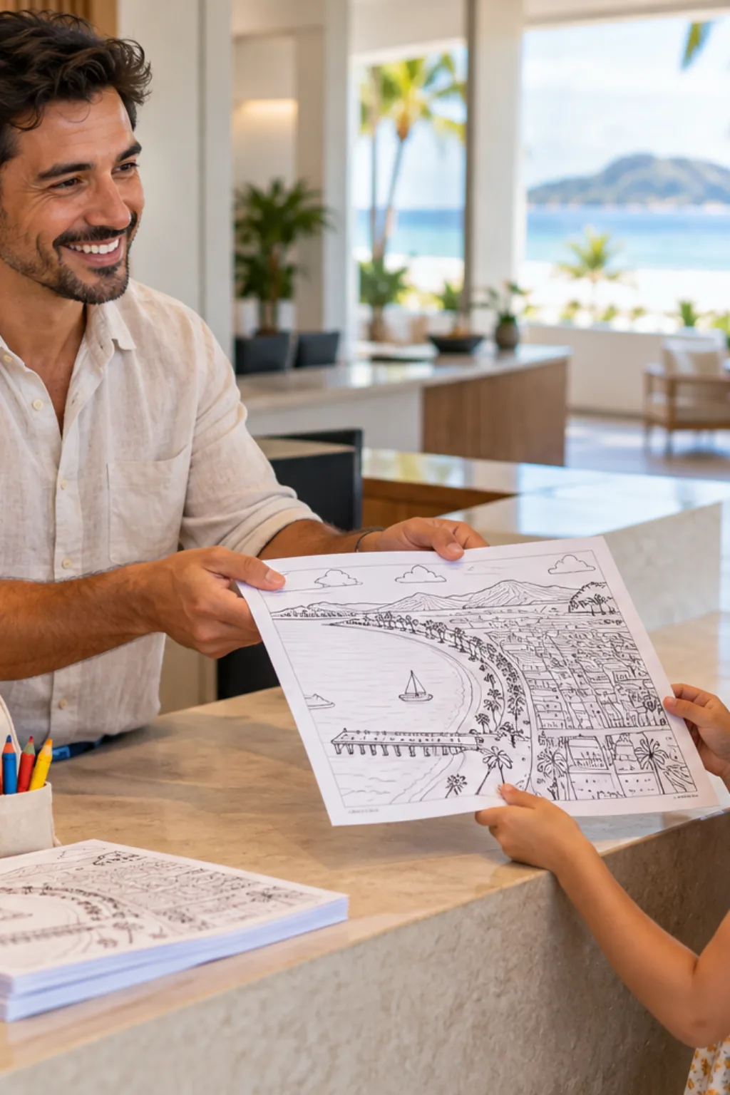 desenhos do mapa de Aracaju para colorir — exemplo criado na Desenhos pra Colorir