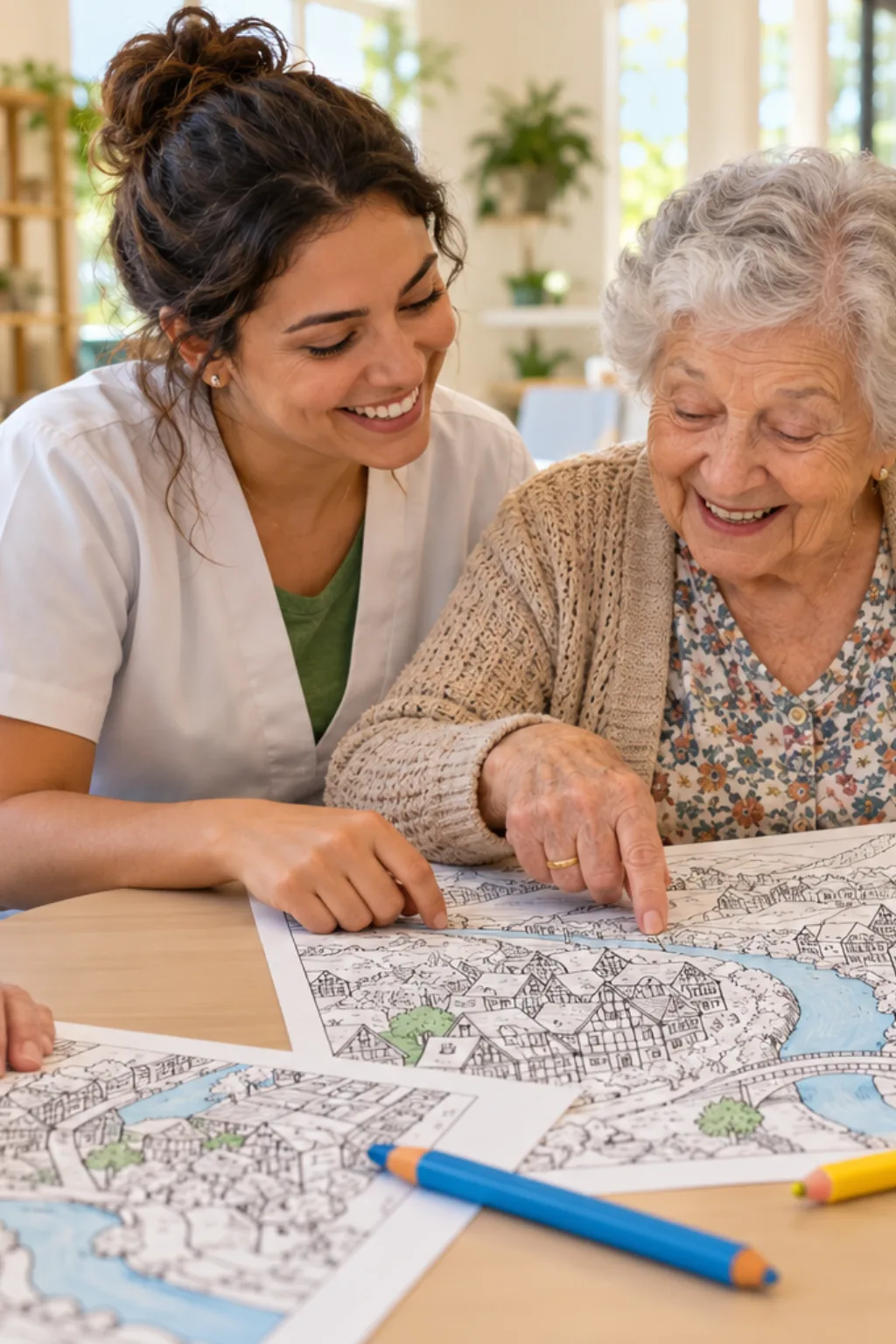 desenhos do mapa de Blumenau para colorir — exemplo criado na Desenhos pra Colorir